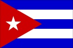 The national flag of Cuba